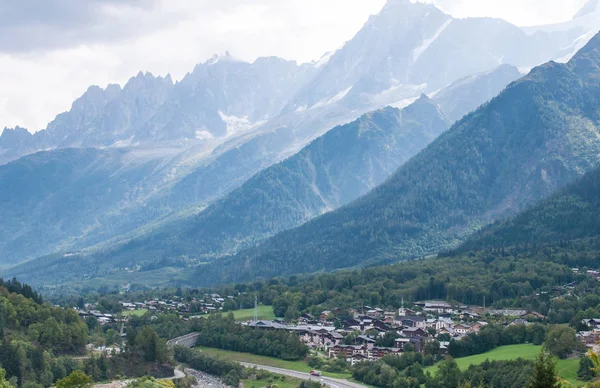 Alpi Occidentali Sono Parte Occidentale Della Catena Alpina — Foto Stock