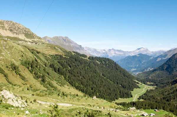 Alpes Ocidentais São Parte Ocidental Cordilheira Dos Alpes — Fotografia de Stock