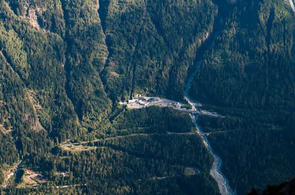 Alpi Occidentali Sono Parte Occidentale Della Catena Alpina — Foto Stock