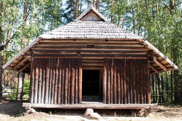 Das Ethnographische Freilichtmuseum Lettlands Sommertag — Stockfoto