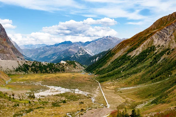 Alpi Occidentali Sono Parte Occidentale Della Catena Alpina — Foto Stock