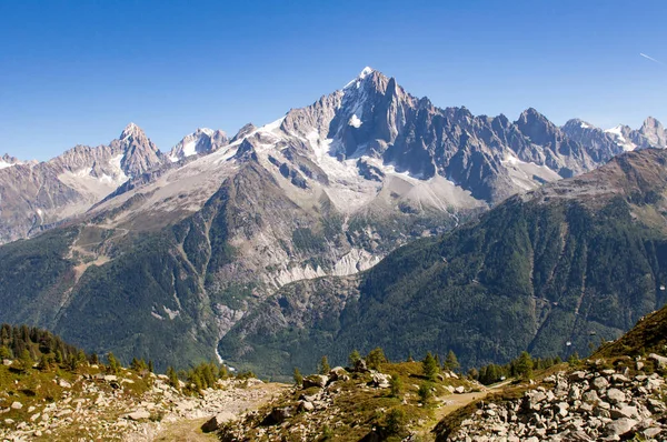 Les Alpes Occidentales Sont Partie Occidentale Chaîne Alpine — Photo