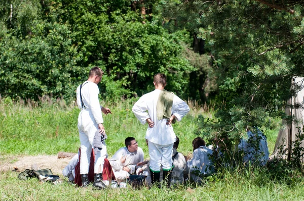 Napoleonské války Bitva o Friedlandskou oblast — Stock fotografie