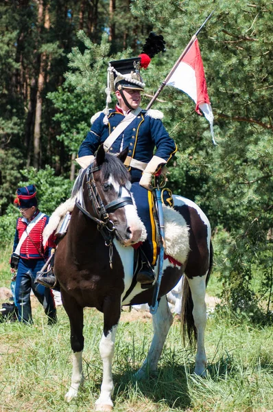 Napoleonische Kriege Schlacht im friedland Kaliningrader Gebiet — Stockfoto