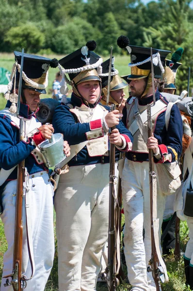 Napoleonic Wars Battle of Friedland Kaliningrad region — Stock Photo, Image