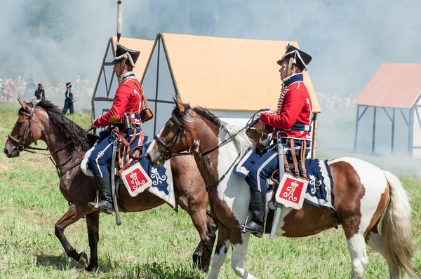 Napoleonské války Bitva o Friedlandskou oblast Royalty Free Stock Fotografie