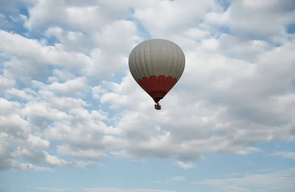 Balão Quente Voando Céu — Fotografia de Stock