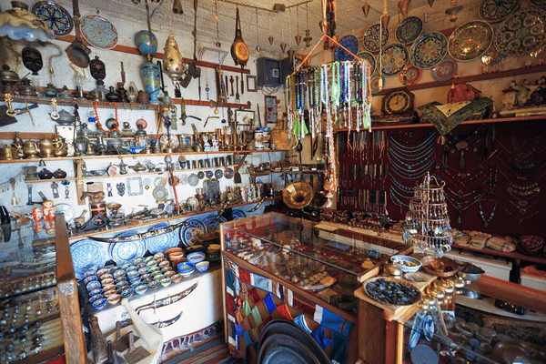 Kappadokien Türkei Mai 2014 Antiquitätengeschäft Der Stadt Urgup — Stockfoto