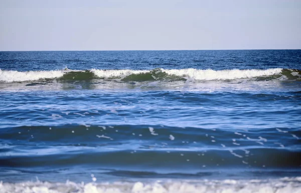 Hårt Vatten Och Vågor Atlanten Florida Usa — Stockfoto