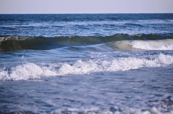 在大西洋中汹涌的海水和波浪 美国佛罗里达州 — 图库照片