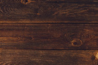 Ahşap arka plan. Eski, kırsal, kahverengi kalasları olan doku.