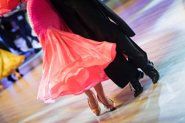 Dança de casal dança padrão — Fotografia de Stock