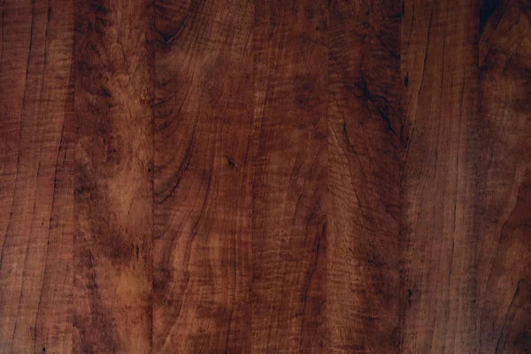 Brown dark scratched wooden cutting, chopping board. Wood texture. — Stock Photo, Image