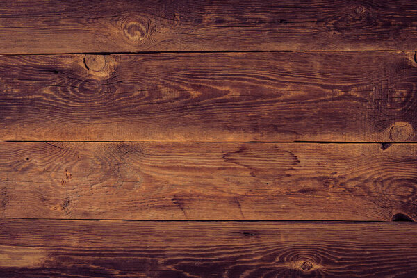 Old grunge dark textured wooden background,The surface of the old brown wood texture