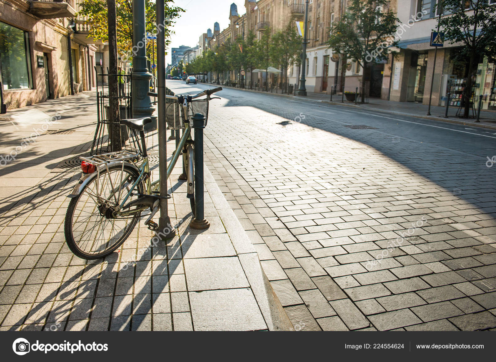 bike on street
