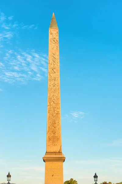 Obelisco Place Concorde Paris França — Fotografia de Stock