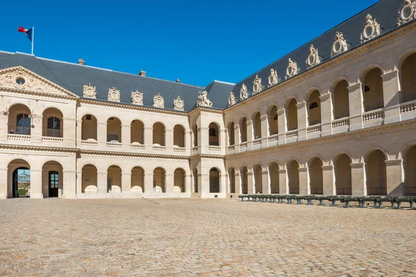 Invalidovna Paříži Muzeum Velkého Nádvoří — Stock fotografie