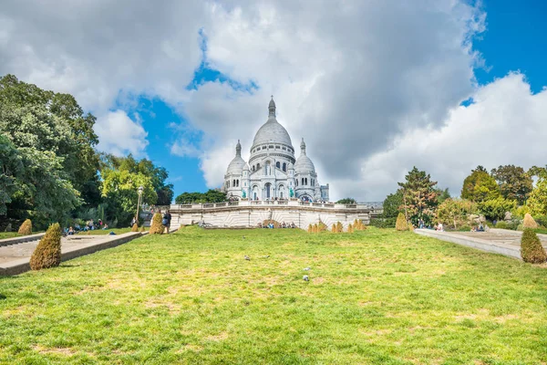 Vue Montmartre Basilique Sacré Cœur Paris Basilique Cœur Sacré — Photo