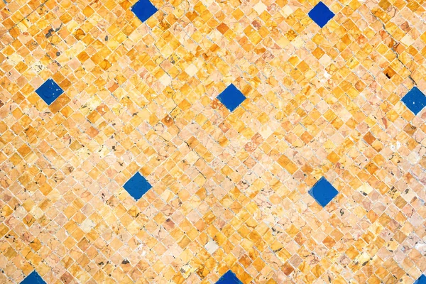 Fußbodenmosaik Aus Marmor Kann Als Hintergrund Verwendet Werden — Stockfoto