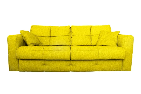 Modern yellow sofa or couch furniture