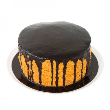 Tabakta çikolatalı pasta