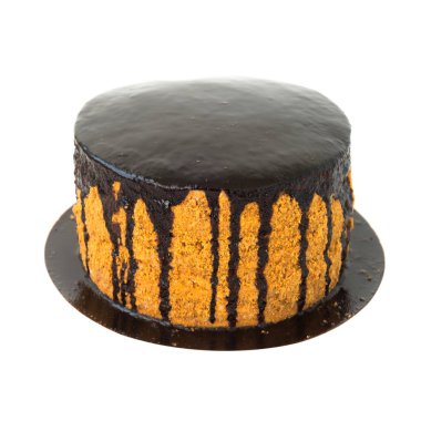 Tabakta çikolatalı pasta