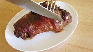 kavrulmuş et mangal