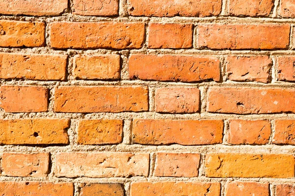 Red old brick wall texture — Stock Photo, Image