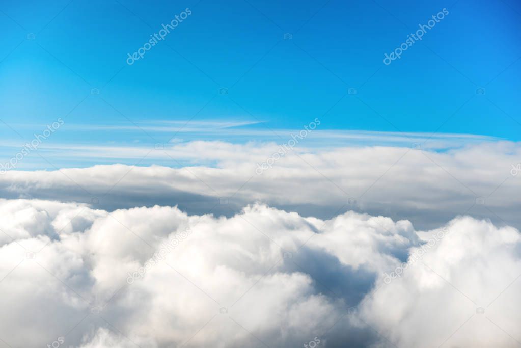 Cloudscape, view from above