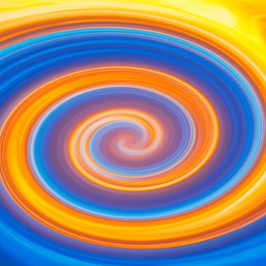 Soyut hareketler için soyut renkli gökkuşağı spiral arkaplanı