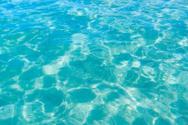 Doğa arka planı için mavi tatlı su dokusu