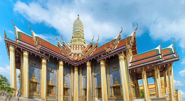 Panorama Komplex Temple Emerald Buddha För Att Utsmycka Royal Pantheon — Stockfoto