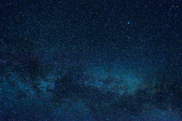 Темно Синее Ночное Небо Многими Звездами Космический Молочный Фон — стоковое фото