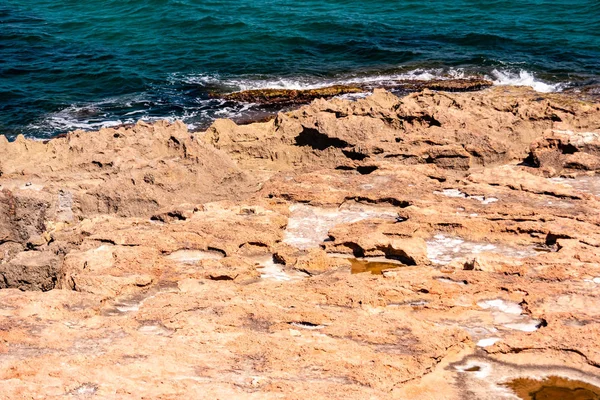 Paisagem marinha e falésias — Fotografia de Stock