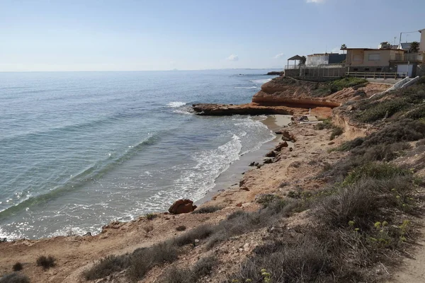 Costa da Pilar e praia — Fotografia de Stock