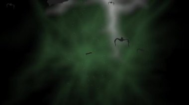 Cadılar Bayramı uçan yarasalar