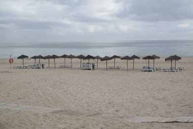 Güneşin deniz manzaralı