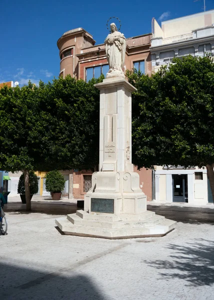 Pomník v Cartagena — Stock fotografie