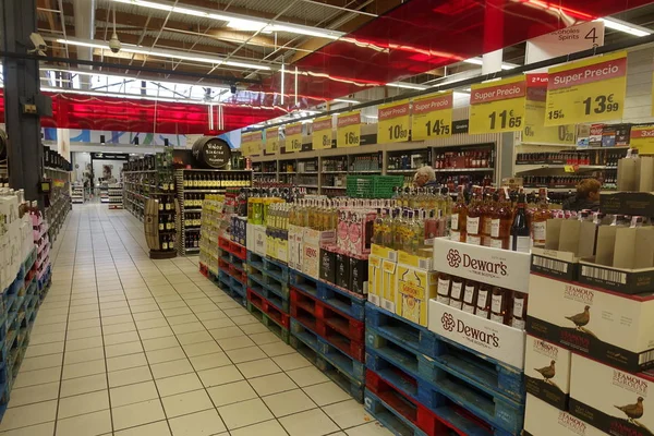 Torrevieja hipermarket Carrefour — Zdjęcie stockowe