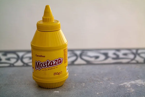 Klasszikus mustár mustármag — Stock Fotó