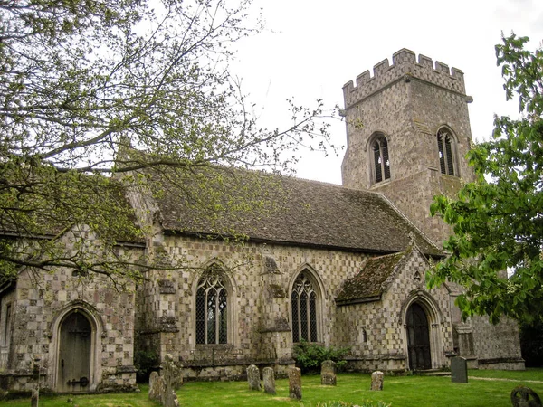 Igreja de Norfolk Village — Fotografia de Stock