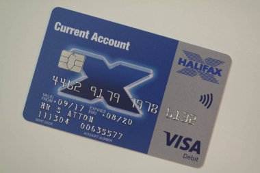 Beyaz halifax banka kartı
