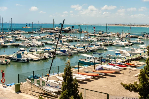 Vista da marina — Fotografia de Stock