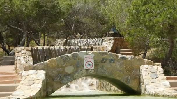 Βίντεο με δυνατότητα νερού στο Park — Αρχείο Βίντεο