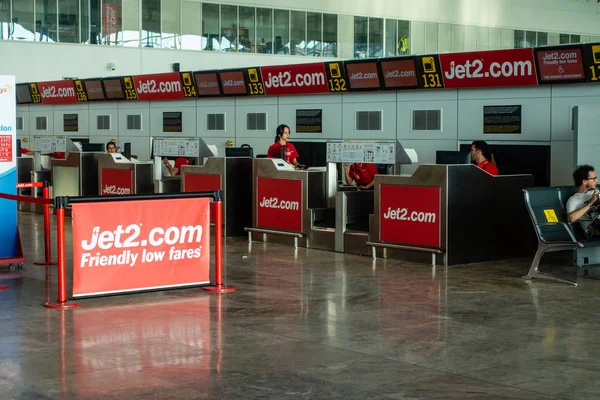 Zona de salida del aeropuerto — Foto de Stock