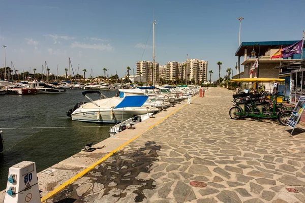 Marina boats yachts — Stock Photo, Image