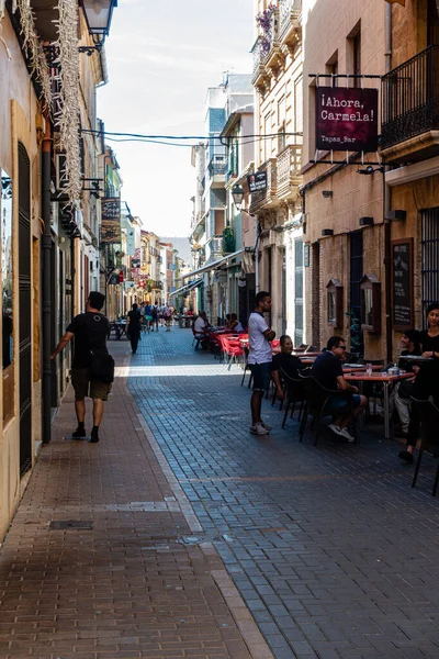 Calles de Denia — Foto de Stock