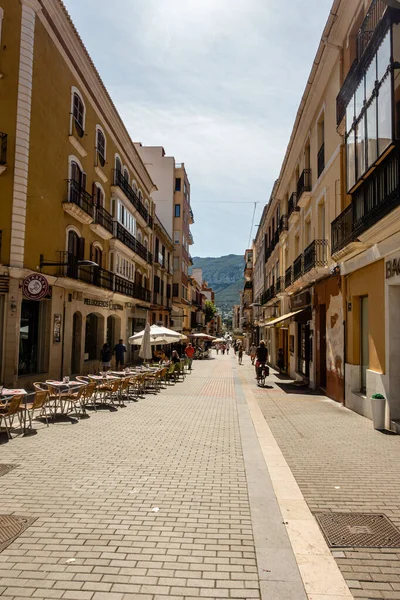 Ruas de Denia — Fotografia de Stock