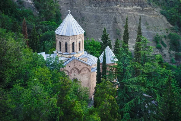 Церковь Святого Давида Пантеоне Тбилиси Одно Самых Известных Мест Посещения — стоковое фото