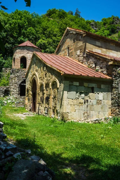Famoso Monumento Arquitectónico Ortodoxo Complejo Monasterio Medieval Rkoni Zona Kartli —  Fotos de Stock
